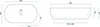 Lavabo Da Appoggio REA Amelia SAVANNA MATT Anteprima dell’immagine prodotto 5