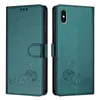 Leder Hülle für iPhone XS Max Süße Katze Flip Case Produktbild-Vorschau 2