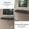 doporro Waschbecken Hängewaschbecken 120x40x14 cm, Produktbild-Vorschau 6