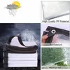 Lona impermeable transparente con ojales, 3 x 6 metros Vista previa de la imagen del producto 2