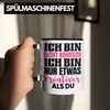 Trendation - Verrückte Freundin Tasse Kaffee-Becher Produktbild-Vorschau 4