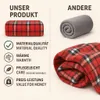 Betz Kuscheldecke MODENA 150x200cm Farbe Karo rot Produktbild-Vorschau 6