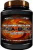 A black plastic container of SCITEC Nutrition Crea-Bomb multi-component creatine matrix in Pink Lemonade flavor. Produktbild-Vorschau