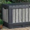 Keter Gartenbox Kentwood 350 Liter - Holzoptik Stormgrey - Produktbild-Vorschau 2