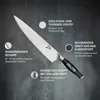 Zelite 25,4 cm Kochmesser, Profi Messer aus Deutschem Produktbild-Vorschau 2