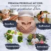 A collage of images related to gut health and probiotics, with text overlays. Produktbild-Vorschau