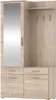 A freestanding wardrobe with a mirror and coat hooks. Náhled obrázku produktu