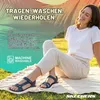 Skechers Damen Sandalen GO WALK FLEX Dunkelblau Textil  Produktbild-Vorschau 25