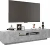 A TV stand with a TV mounted above it, against a white background. Náhľad obrázku produktu