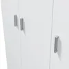 Mehrzweckschrank >Multipurpose< in Weiß - 109x180x37 Produktbild-Vorschau 6