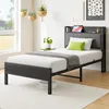 MODFU Letto in metallo per ragazzi 90 x 200 Struttura letto Anteprima dell’immagine prodotto 1
