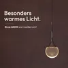 LUMIÈRE Design Suspension 'Fadio' Chrome Verre LED dimmable Voir les images du produit 2