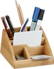 relaxdays 10022187_0 relaxdays Schreibtisch-Organizer braun Náhľad obrázku produktu 1