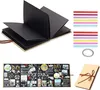Fotoalbum zum Selbstgestalten 5 inch, Schwarzes DIY Produktbild-Vorschau 1