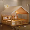 Cama infantil de 140x200 cm que se puede utilizar como cama Vista previa de la imagen del producto 1