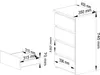 Kommode mit 4 Schubladen Kommode Organizer Kommode mit Produktbild-Vorschau 3