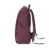 Side view of a deep red backpack against a white background. Produktbild-Vorschau