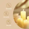 Sviečky HORECA CANDLES 16 ks - 60 h horenia, 8 × 15 cm, bez Náhľad obrázku produktu 5