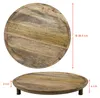 1.06 Assiette mangue sur pieds - env. Ø 38,5 cm x 6 cm - Voir les images du produit 2
