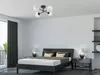 LUXOLAR - Led Deckenleuchte - Deckenlampe 4-flammig schwarz Produktbild-Vorschau 5