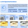 Badspiegel mit Bluetooth 100×60cm Uhr Schminkspiegel Produktbild-Vorschau 9