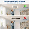 Smart Deckenventilator mit Licht und Fernbedienung Produktbild-Vorschau 7