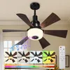 Stropný ventilátor s výkonom 40 W, s osvetlením a Bluetooth Náhľad obrázku produktu 1