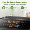 Heetluchtfriteuse 9L, dubbele kamer, airfryer 2000W met 2 Productafbeelding-voorbeeld 7