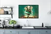 MuchoWow® Gerahmtes Poster Elefant - Ballerina - Farbe - Produktbild-Vorschau 3