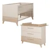 Babyzimmer-Duo: Umbaubares Babybett 70 x 140 cm + Produktbild-Vorschau 2