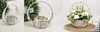 Rattan Pflanzkorb Blumenkorb Pflanzschale Halbkreis mit Produktbild-Vorschau 8