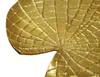 FineBuy Tavolino Foglia di ninfea Oro 57 cm Tavolino in Anteprima dell’immagine prodotto 4