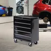 HOMCOM Werkbankwagen, leeg, gereedschapswagen, afsluitbaar, Productafbeelding-voorbeeld 2
