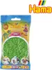 HAMA 207-42 Beutel mit Midi Perlen - Fluor-Grün Produktbild-Vorschau 1