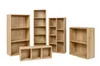 Breites Bücherregal mit 3 Fächern, Saphir Eiche Produktbild-Vorschau 3