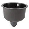 Mini Rundküchenspüle – Edelstahl Einbowl-Becken mit Produktbild-Vorschau 9