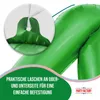 Folienballon 100cm Zahl 4 matt grün Produktbild-Vorschau 5