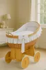 MY SWEET BABY Spädbarnssäng Naturfaser Weiß mit Holzrahmen Produktbild-Vorschau 10