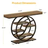 A diagram showing the dimensions of a console table. Anteprima dell’immagine prodotto