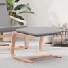 vidaXL Sgabello grigio chiaro 51x41x40 cm tessuto Anteprima dell’immagine prodotto 10