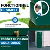 4rain récupérateur d'eau mural SLIM 330L sable avec robinet Voir les images du produit 5