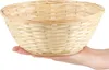 com-four® 5x Bastkorb in natürlicher Farbe zur Dekoration - Produktbild-Vorschau 5