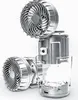 Camping-Laternen mit Ventilator, Solar-Camping-Ventilator Produktbild-Vorschau 1