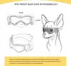 Hundebrille für kleine Hunde, UV-Schutz, Hundesonnenbrille Produktbild-Vorschau 3