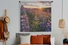 MuchoWow® Wandteppich Wandbehang Lupine - Sonne - Lila Produktbild-Vorschau 4