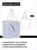 Große Strandtasche Shopper mit Reißverschluss - Produktbild-Vorschau 2