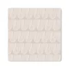 MuchoWow® Mauspad Mousepad Sommer - Bögen - Weiß 30x30 cm - Produktbild-Vorschau 1