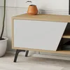 Skye Decor, Fiona - Oak, White, Table de télévision, chêne, Voir les images du produit 4