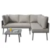 An L-shaped sofa and a coffee table are displayed against a white background. Anteprima dell’immagine prodotto