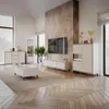 Meuble TV bas FRESCO 180 cm cachemire/cachemire – Meuble TV Voir les images du produit 2